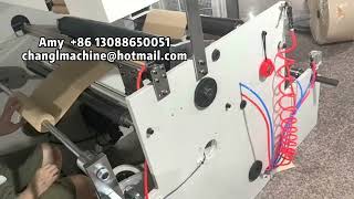 High Speed Kraft Paper Roll to Roll Rewinding Machine