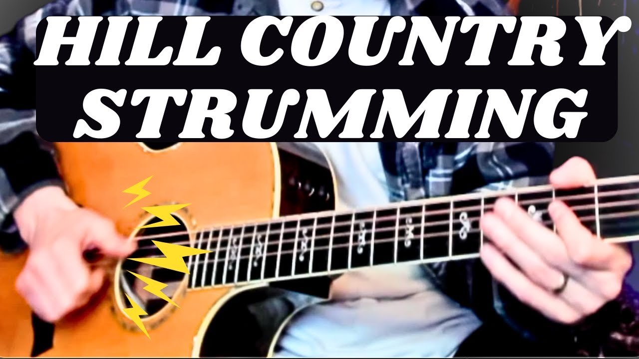 Hill Country Blues Strumming Guitar Lesson Tutorial YouTube