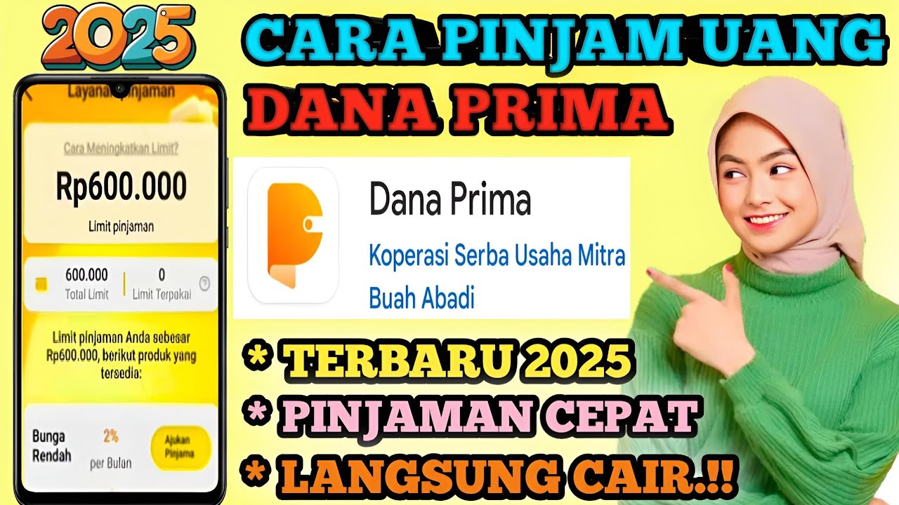 TERBARU.!! Cara pinjam uang Dana prima pinjaman online || Cara daftar pinjam online Dana prima 2025