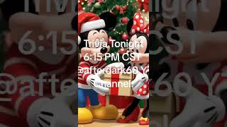 Trivia Tonight! #shortsfeed #youtubeshorts #christmas #holidaytrivia #holidays2025