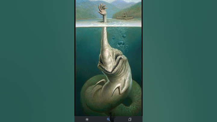 monstruo de agua?