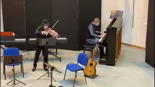 The Departure - Max Richter (cover violino e piano: Alessio De Vita e Fulvio Mulas)