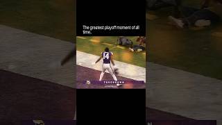 THE Greatest* playoff moment of