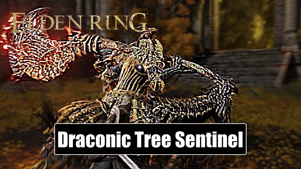 Draconic Tree Sentinel - Elden Ring [No Damage] PlayStation 5 - YouTube