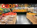 Food prices in swiss supermarket coopswitzerland shopping  christmas gifts on sale
