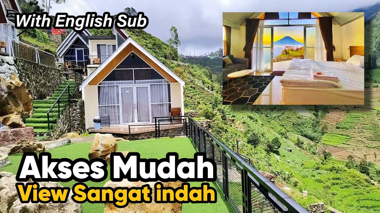 Pintu Langit Sky View Dieng Taman Dan Villa | Beautiful Villa Dieng Indonesia 🇮🇩
