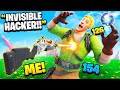 I Trolled Him With INVISIBLE Glitch In Season 5.. (Fortnite)