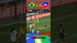 GOL Matheus Cunha BRAZIL VS HAITI‼️#football #worldcup2026 #worldcup #manchesterunited