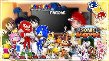 「Mha/bnha reacts to sonic BOOM!」(1/3)  [100 subs yay!] ❤️(pls read des)
