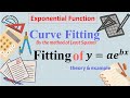 Curve fitting I Fitting of Exponential function I Special function II By the method of Least Squares