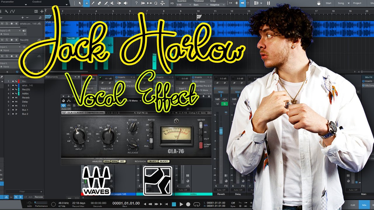 Jack Harlow Vocal Effect | Studio One