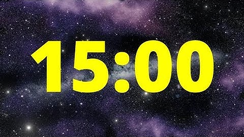 15-Minute Space Timer with Music