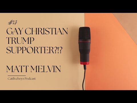 GAY CHRISTIAN TRUMP SUPPORTER?!? VIOLENCE OF THE LEFT!! MATT MELVIN!!!