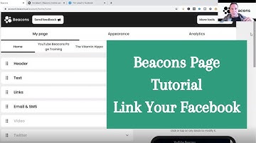 Beacons Page I Link Your Facebook I How To Link Your Facebook