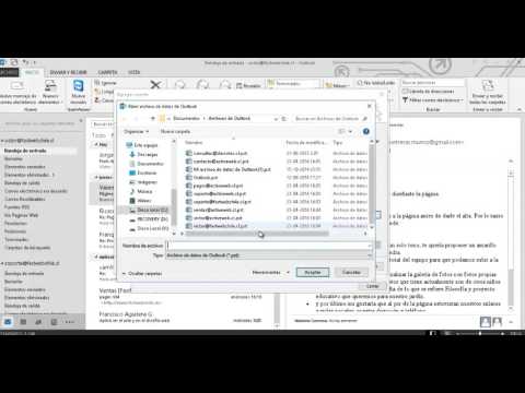 Video: Cómo Transferir Cuentas De Outlook