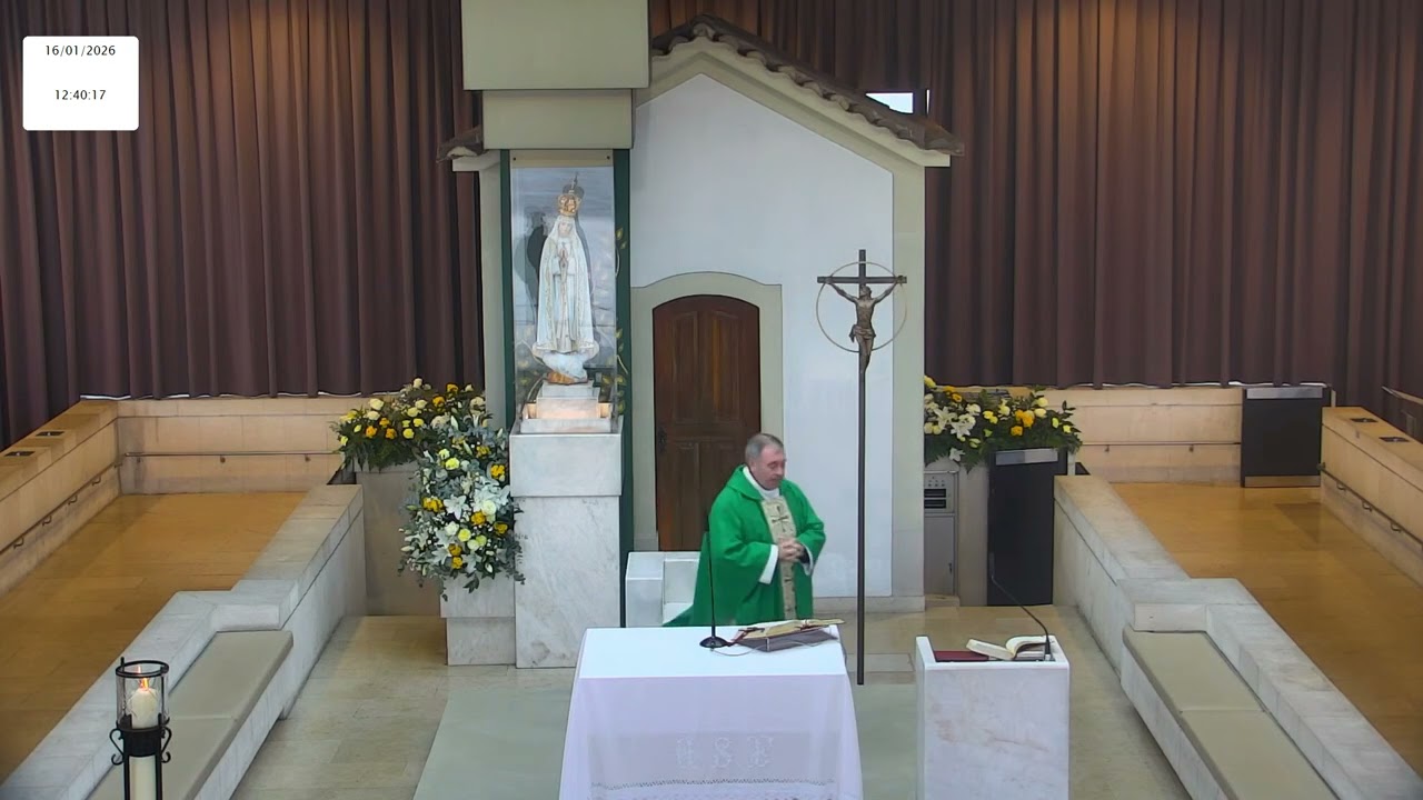 Missa a Nossa Senhora de Fátima desde a Capelinha das Aparições  16.01.2026