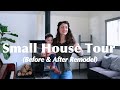 SMALL HOUSE RENOVATION BEFORE AND AFTER // small house remodel before and after