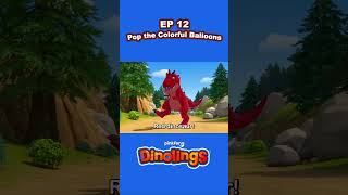 🎈 Pop the balloons @PinkfongDinosaurs #carnotaurus #learncolors #red