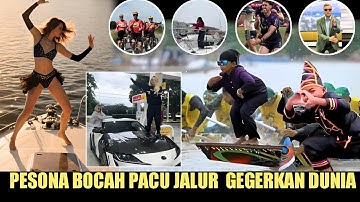 GEGERKAN DUNIA!! Viral Tarian Bocah Pemandu Pacu Jalur Ditiru Pemain PSG, Auto Trending Hitungan Jam