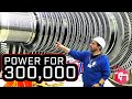 Power For 300,000 Thanks to 60 Ton Industrial Steam Turbine