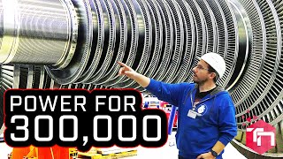 Power For 300,000 people! The 60 Ton Industrial Steam Turbine!