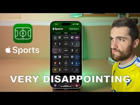 The NEW Apple Sports App Is Disappointing