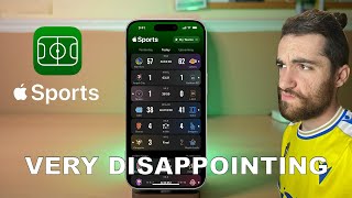 The New Apple Sports App Is Disappointing