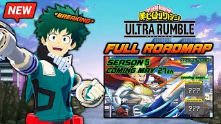 *LEAKED ROADMAP* FOR SEASON 5 MY HERO ULTRA RUMBLE!