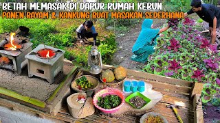 BETAH SUASANA PAGI DI PONDOK KEBUN MENIKMATI MASAKAN SEDERHANA DARI HASIL PANEN KANGKUNG DAN BAYAM