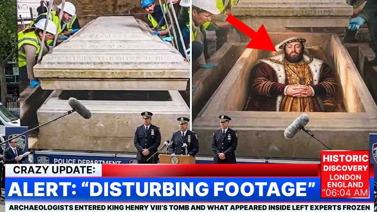 Archaeologists Entered King Henry VIII’s Tomb and What Appeared Inside Left Experts Frozen