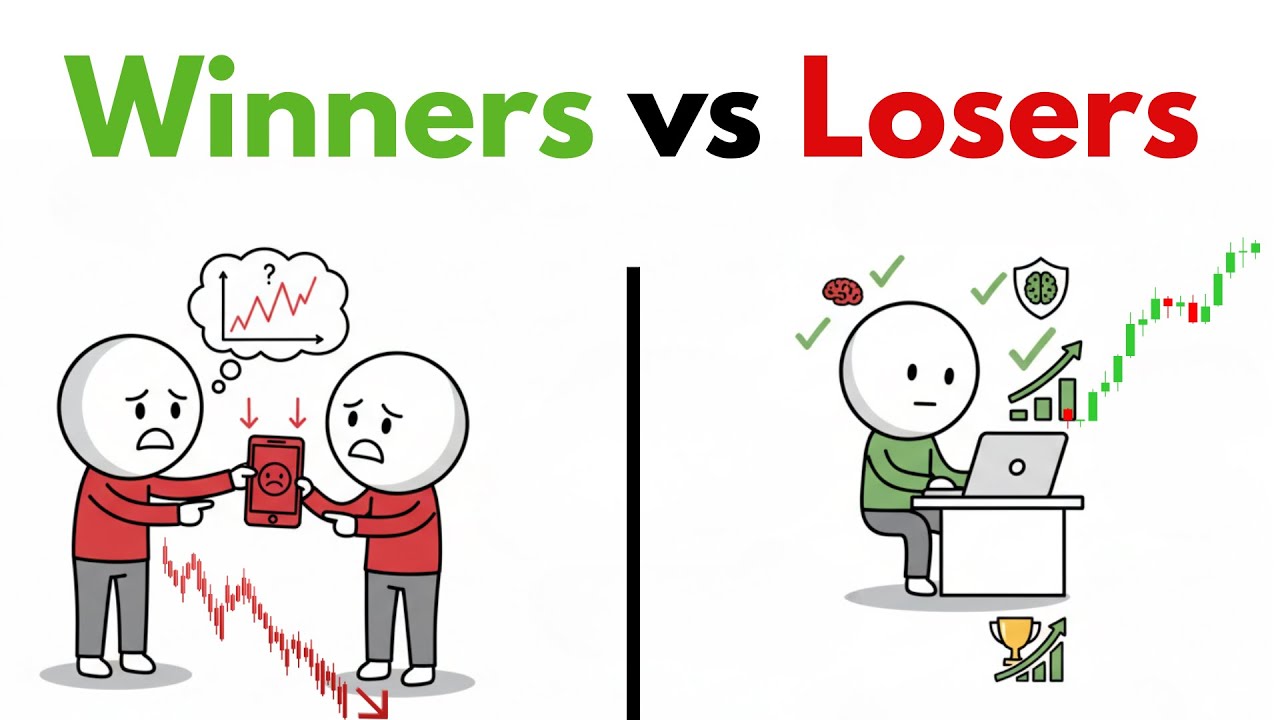 Real Trading vs Fake Trading What Separates Winners from Losers