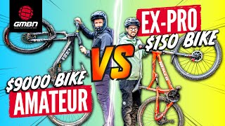 Amateur On A SUPER Bike VS Ex-Pro On A £150 Bike
