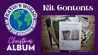 What Comes In The Kit? 5X7 Christmas Flap Album From Katies World