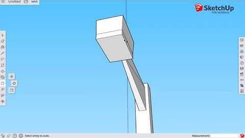 9. Low Poly Modelling in SketchUp - Street Lamp - Digital Student Online School