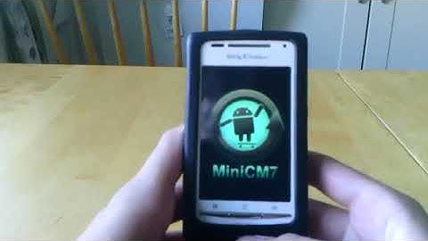 How to Install Android 2.3 On Xperia X8/X10 Mini Pro