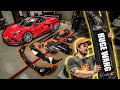 UNBOXING MY NEW MASSIVE WING & CARBON FIBER BODY KIT