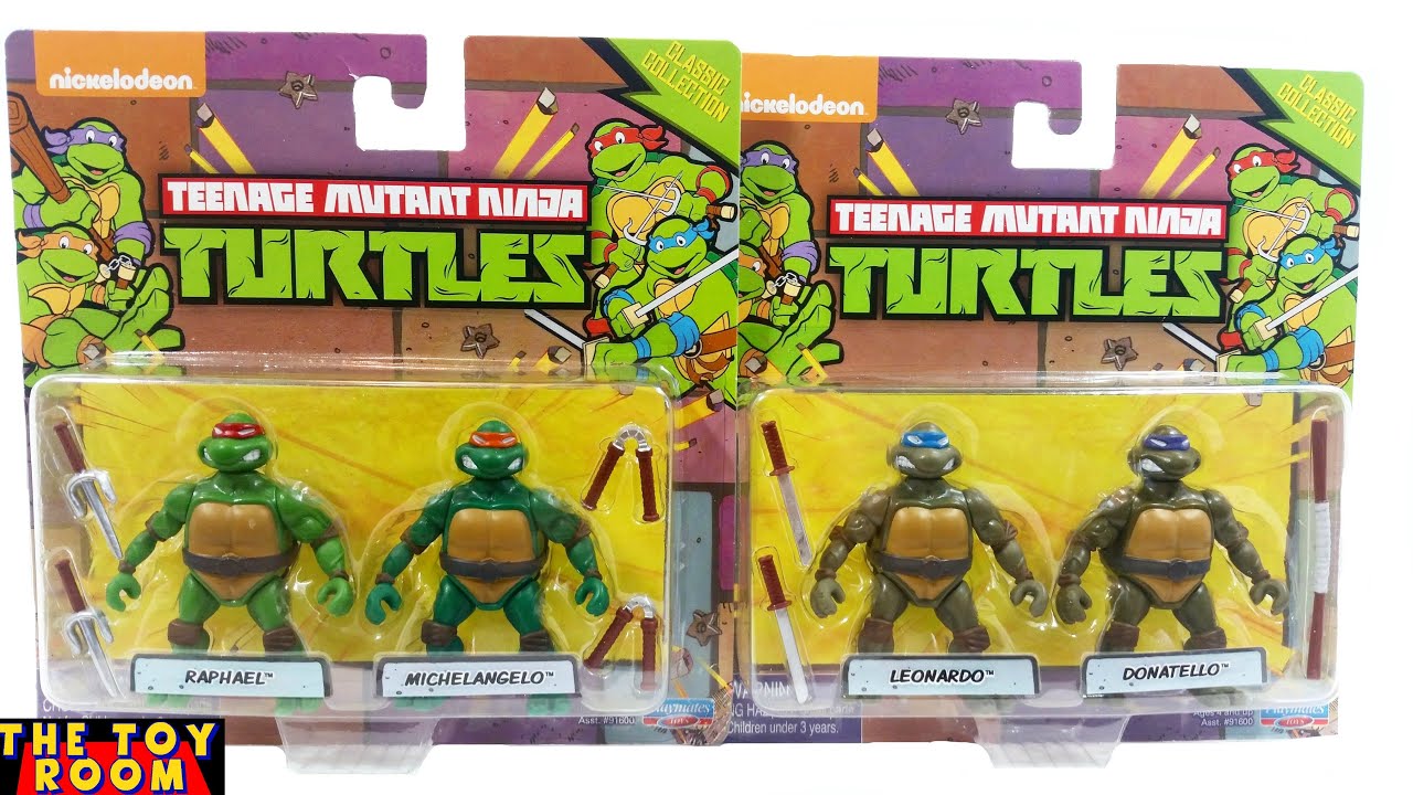 classic teenage mutant ninja turtles toys