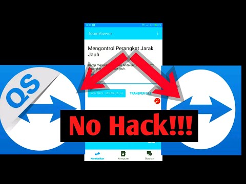 Hack Tutorioal, Tips Control Jarak Jauh! Team Viewer Quick Support & Remote Control. 100% Berhasil!