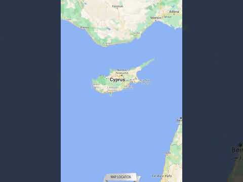 Videó: Ciprus térkép