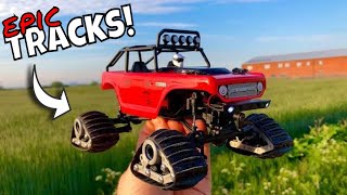 The Coolest Mini Crawler You'll See This Year!  Tracked Axial SCX24