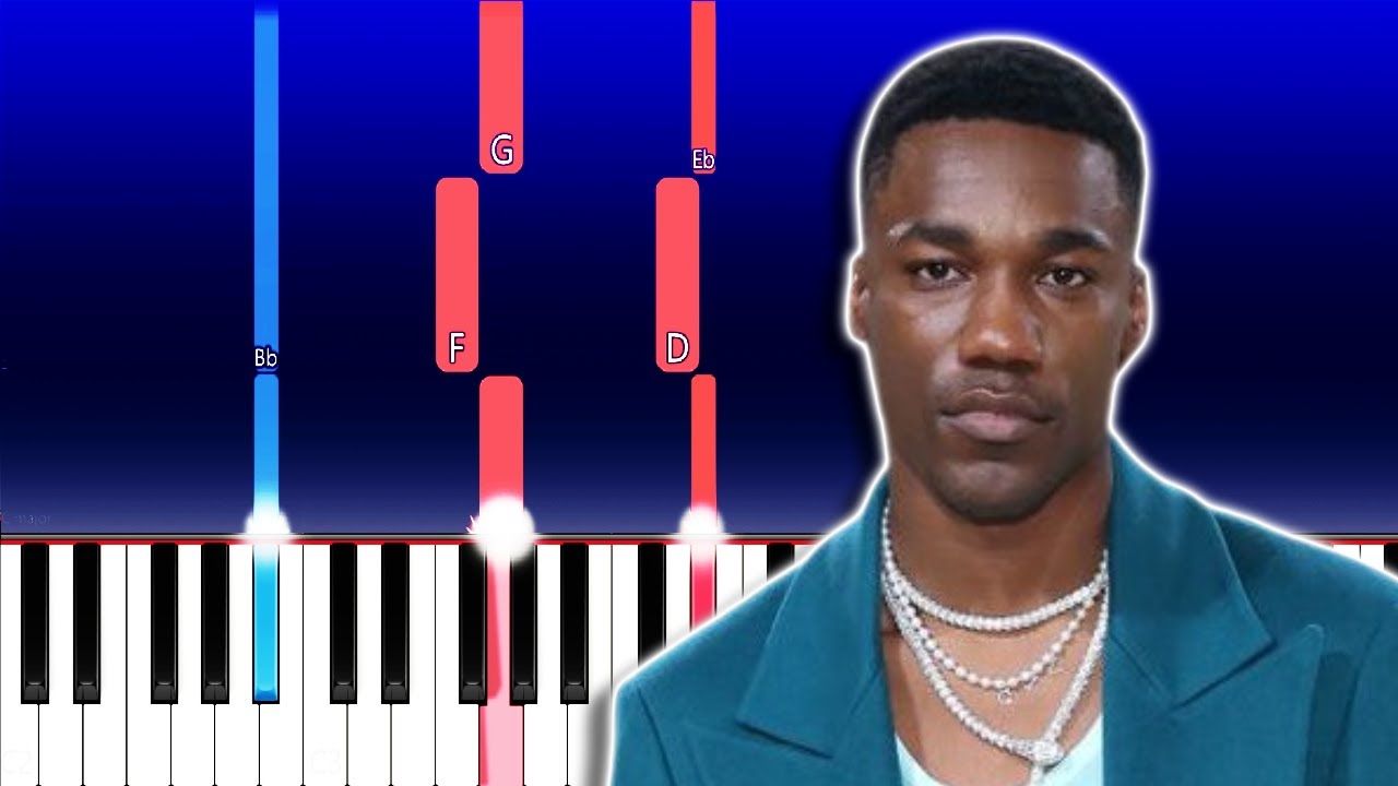 Giveon - Lost Me (Piano Tutorial)