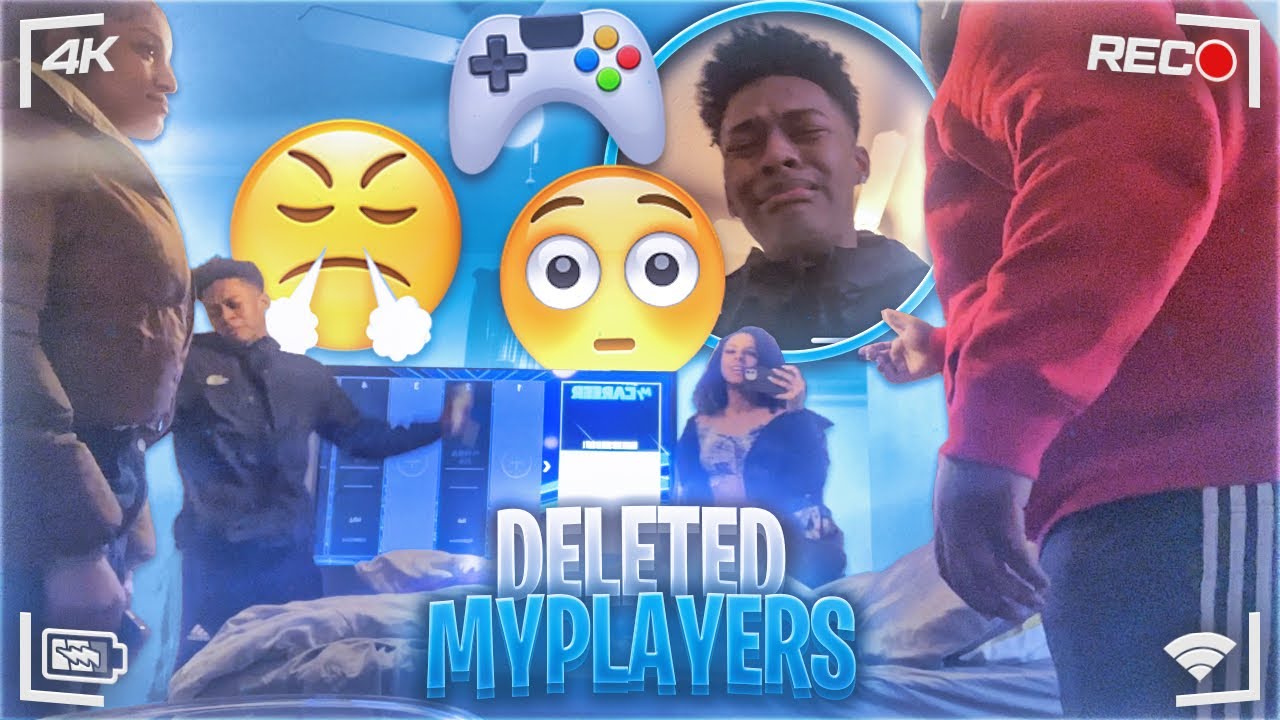 CRAZY GIRLS DELETE MY NBA 2K MYCAREER 💔(IM DONE)