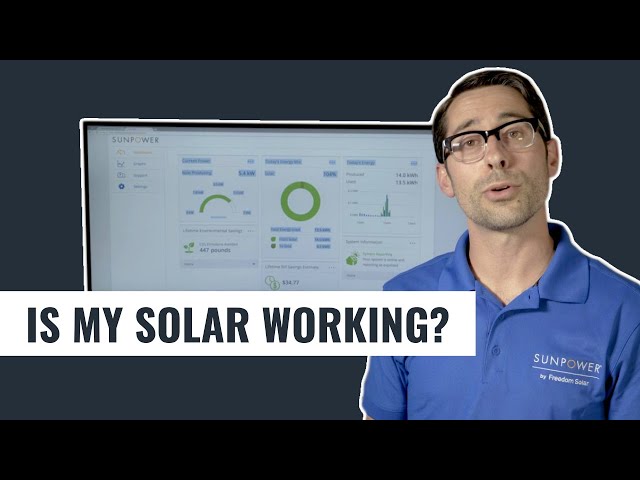 How To Tell If Your Solar Panels Are Working
