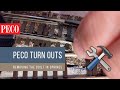 How to Remove Peco Turn Out Springs (The Reversible Way!) HO / OO Scale