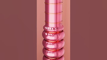 Tube #shorts #3dmodeling #animation #blender #3danimation #motiondesign #loopanimation #inflation