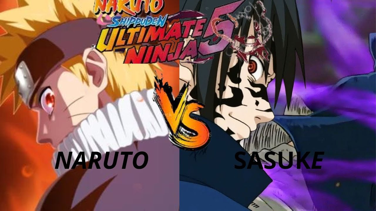 Naruto Shippuden Ultimate Ninja 5 ! Naruto (Clássico) x Sasuke