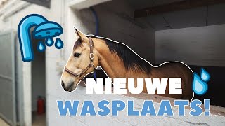 Nieuwe wasplaats + lange nacht in het ziekenhuis! 😥💦