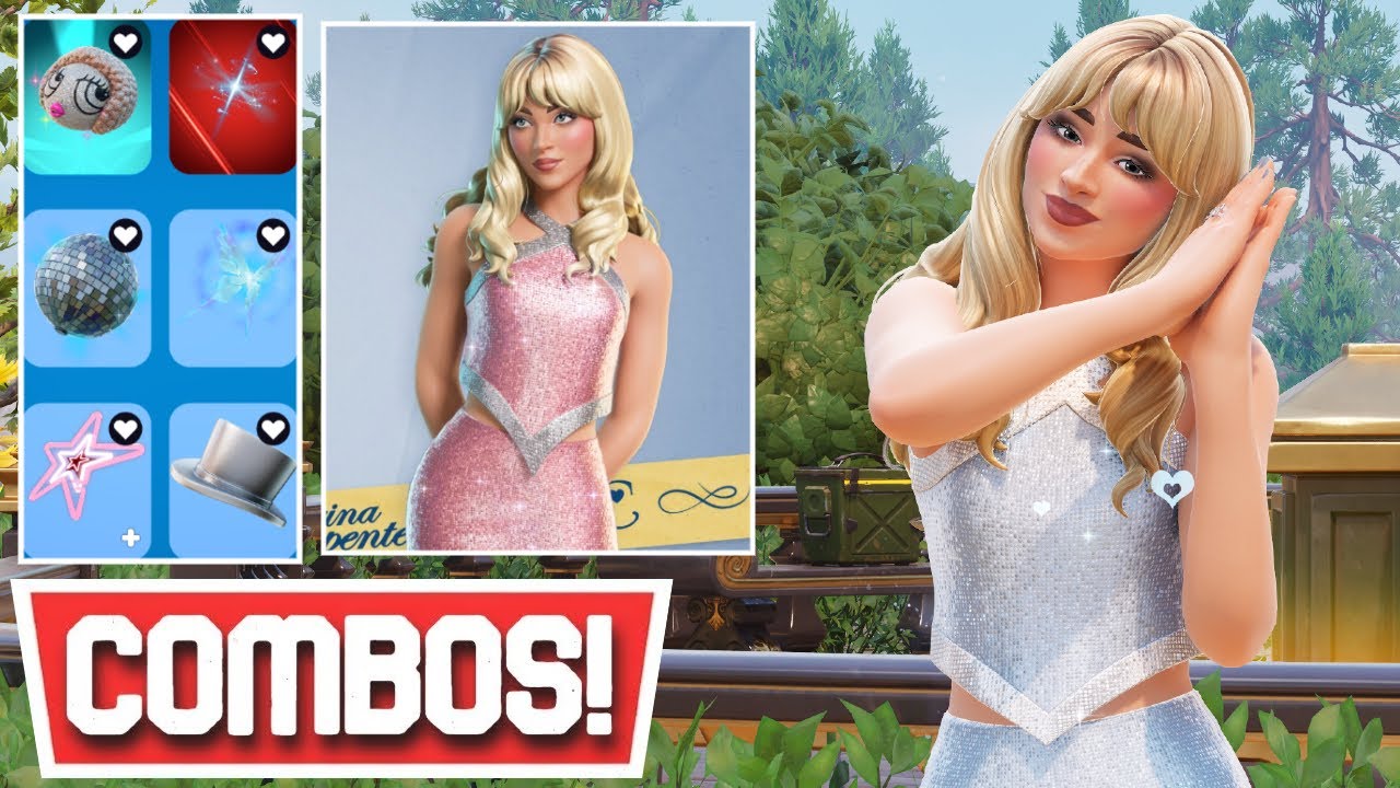 *NEW* BEST TOUR-READY SABRINA CARPENTER SKIN COMBOS! | Fortnite