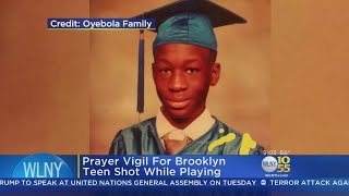 Vigil For Brooklyn Shooting Victim