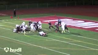 Mitchell Saunders Pomperaug Football 2013 season highlights